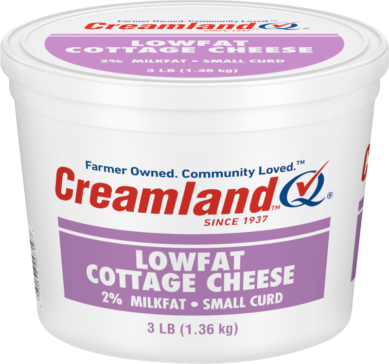 2% Small Curd Cottage Cheese 3lb